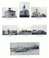 White Lake School House, Woonsocket and White Lake M.E. Church, Artesian Well, Woonsocket High School, Railroad Street